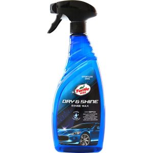 Turtle wax dry & shine rinse wax