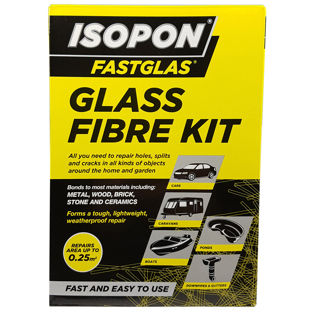 Glassfiber kit for båter etc. 250ml
