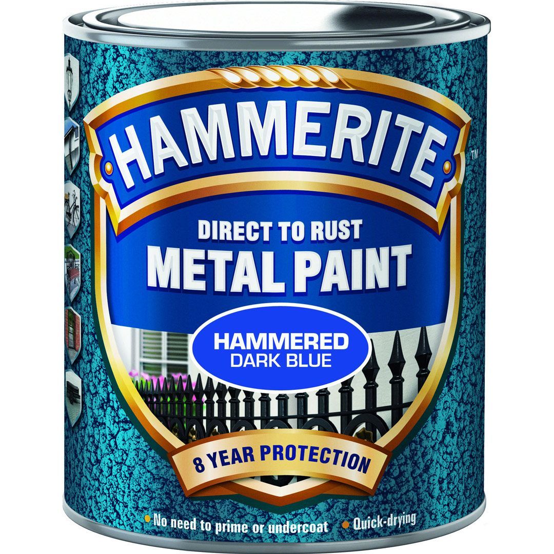 Hammerite hammerslag mørk blå 250ml