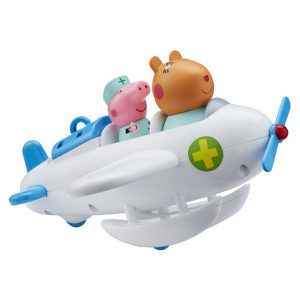 Peppa pig dr. hamster plane