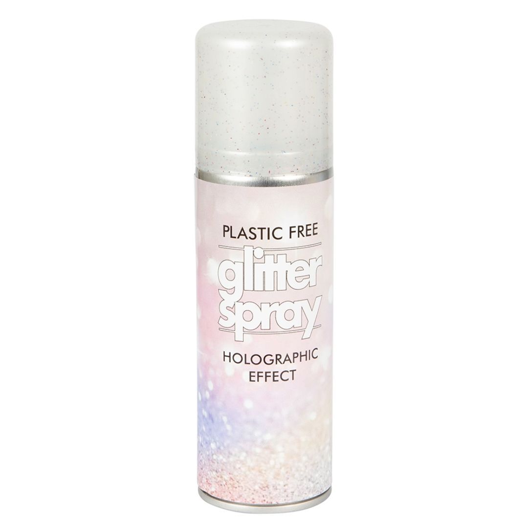 Glitter spray holographic