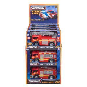 Teamsterz brannbil m/lyd og lys 14cm