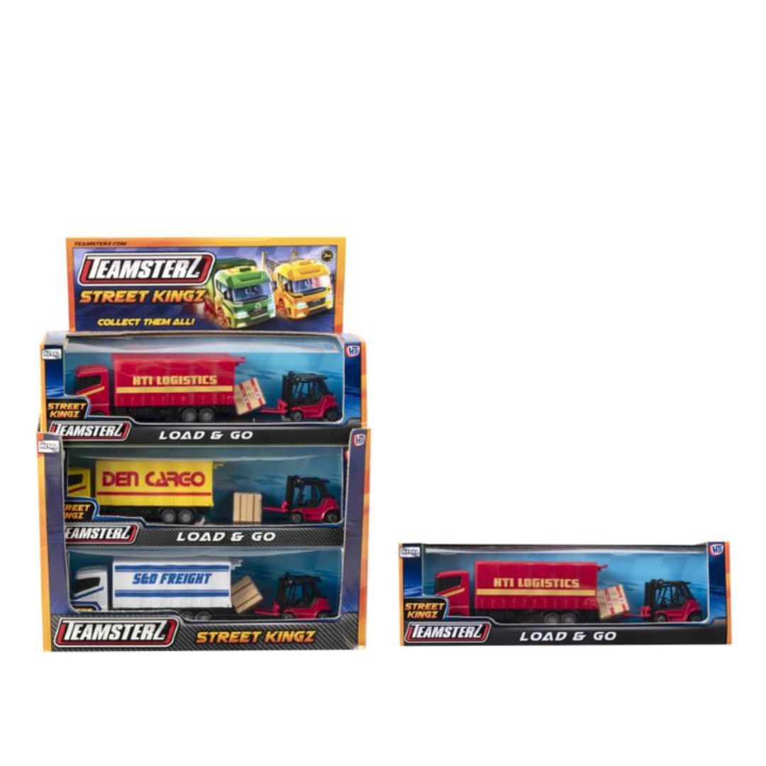 Teamsterz transporter m/truck 3 ass.