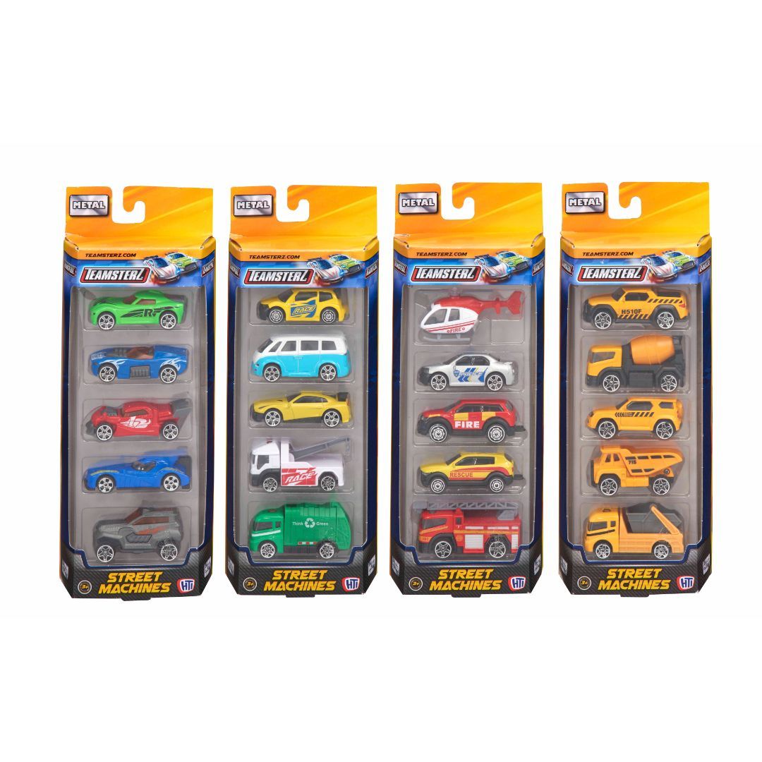 Teamsterz die cast 5pk 7,5cm