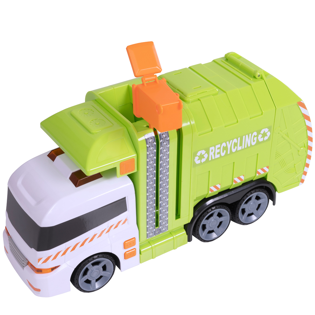 Teamsterz 40 cm søppelbil med lys og lyd - Bilde 3