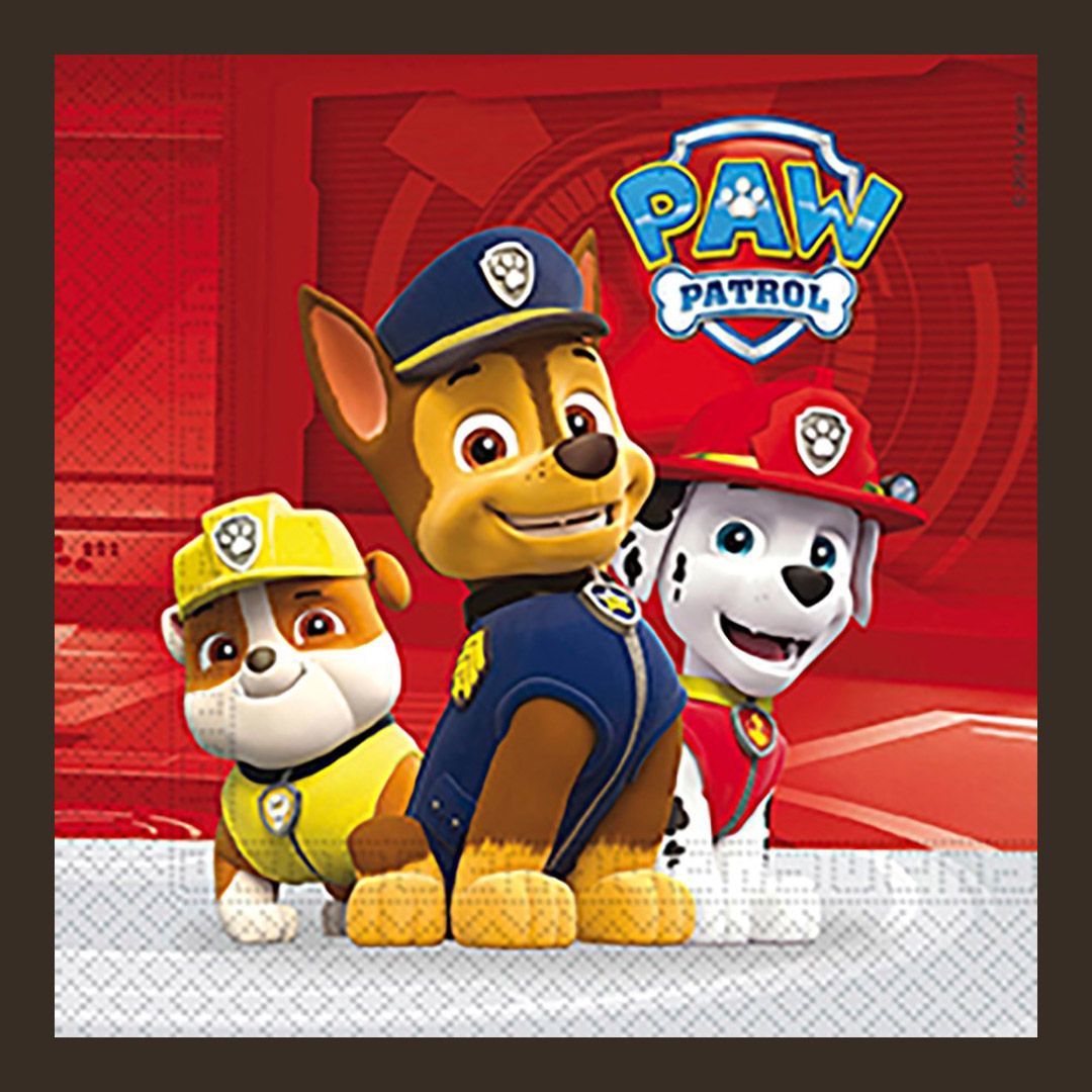 Paw patrol servietter 20 stk