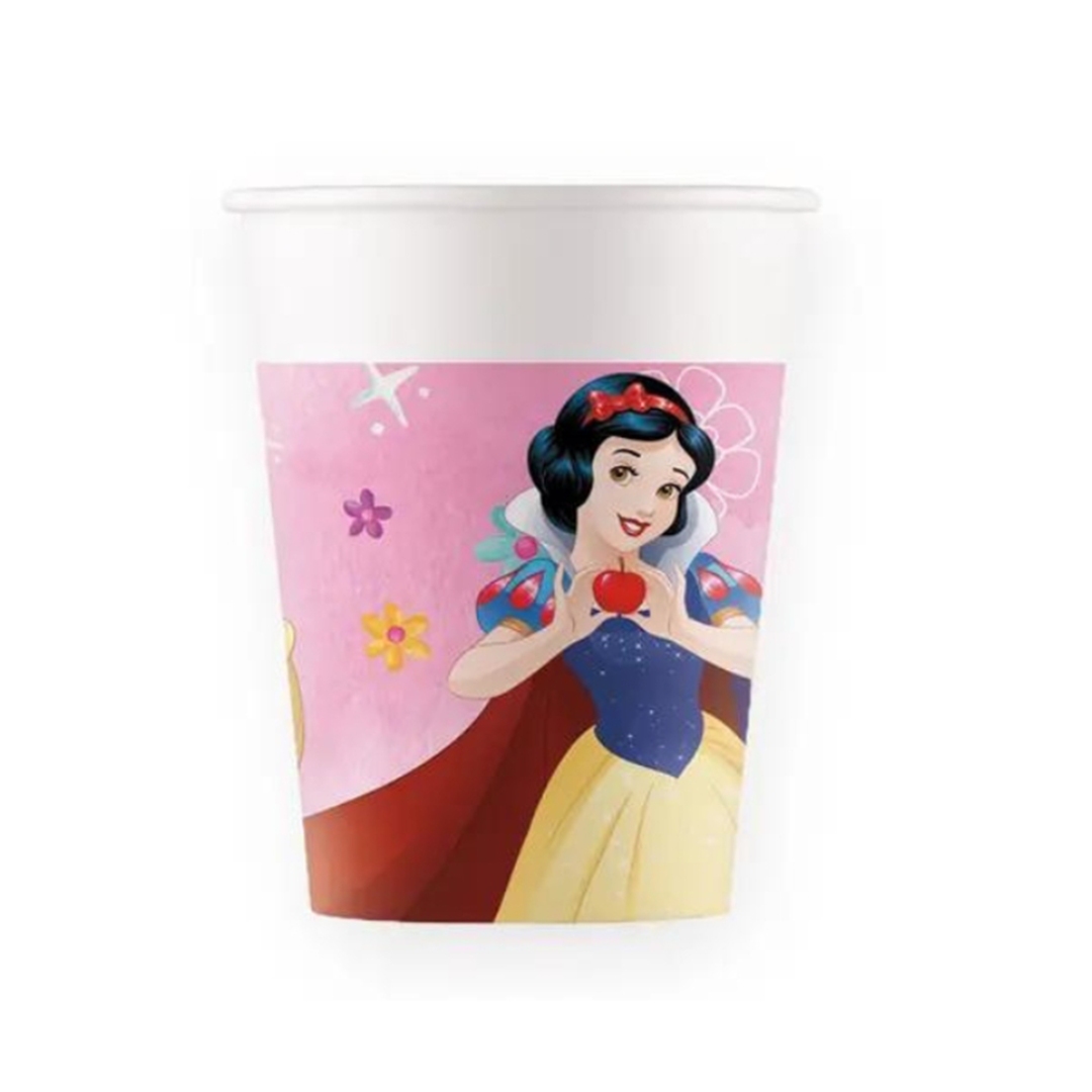Papir kopp disney princess 8-p