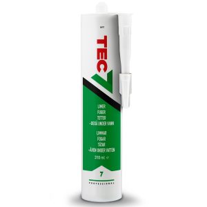 Tec7 fugemasse hvit 310ml