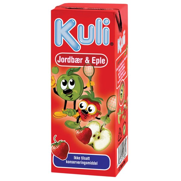 Kuli jordbær eple