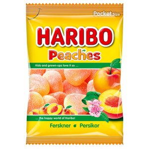 Haribo fersken 57 gram