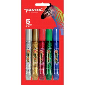 Penol glitterlim 5 farger