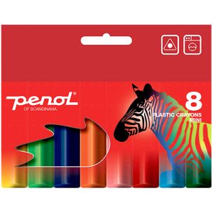 Penol voksfarger mini jumbo 8 penol