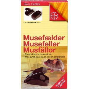 Snap musefelle 2pk