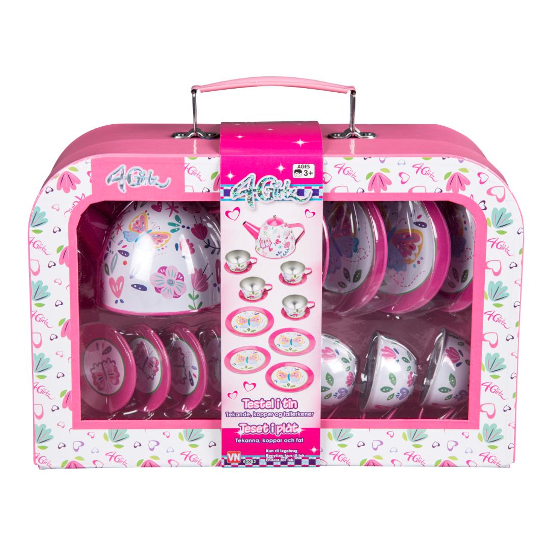 4-girlz metal teservise 14 deler - Bilde 2