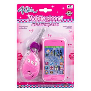 4girlz mobil og bilnøkkel med lyd