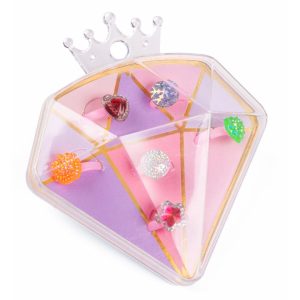 4-girlz 6 x ringer sett i diamant boks