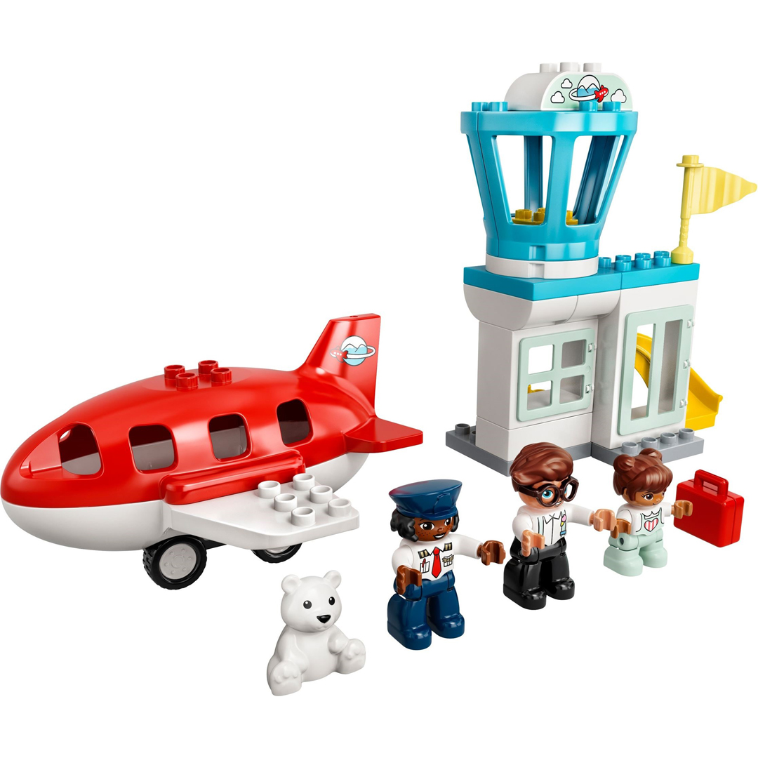 Lego fly og flyplass - Bilde 3