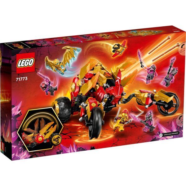 Lego kais gulldrage-kjøretøy - Bilde 2