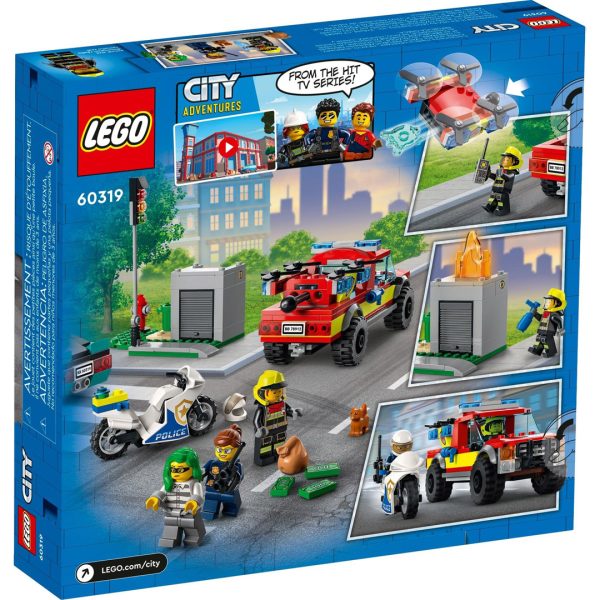 Lego politijakt- og brannslukkingssett - Bilde 2