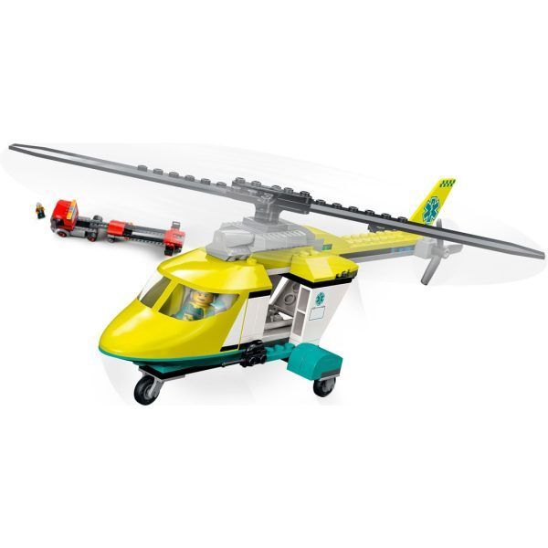 Lego trailer med redningshelikopter - Bilde 5
