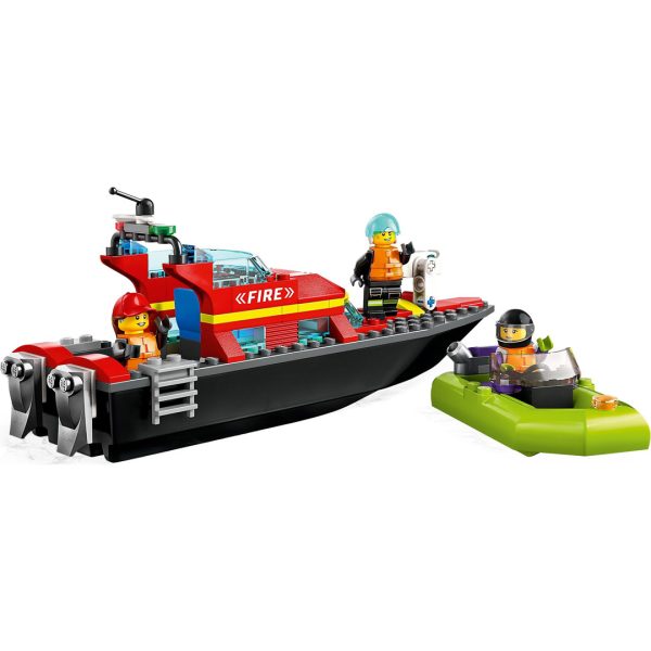 Lego brannvesenets redningsbåt - Bilde 3