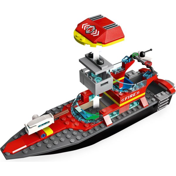 Lego brannvesenets redningsbåt - Bilde 4