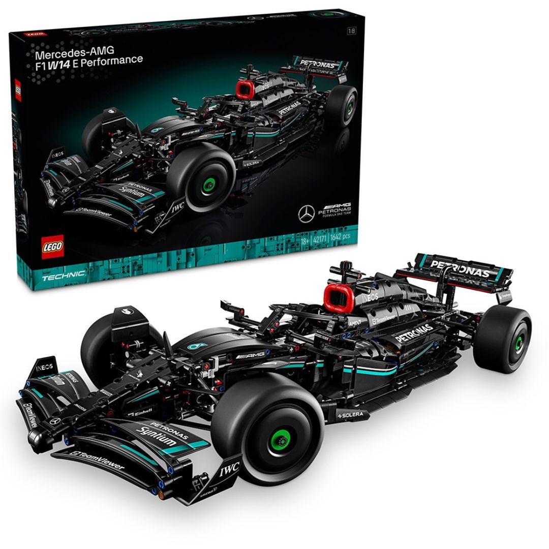 Lego mercedes-amg f1 w14 e performance