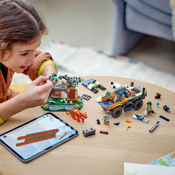 Lego jungelutforsker med terrengkjøretøy - Bilde 3