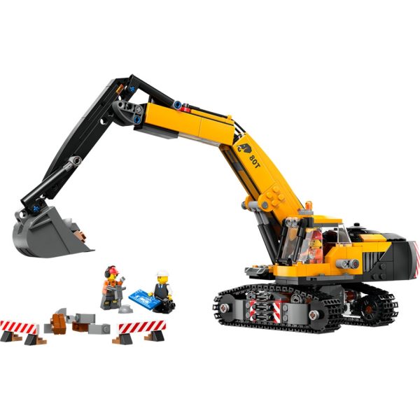 Lego gul gravemaskin - Bilde 2
