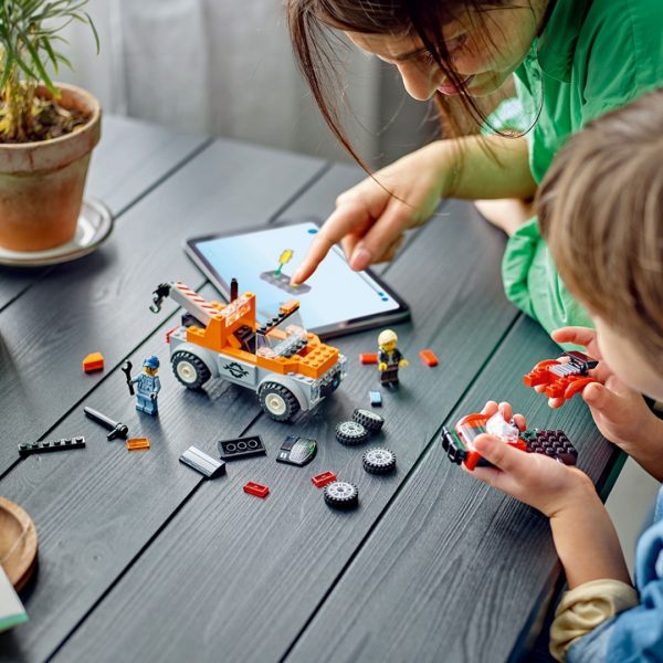 Lego bergingsbil og sportsbil - Bilde 3