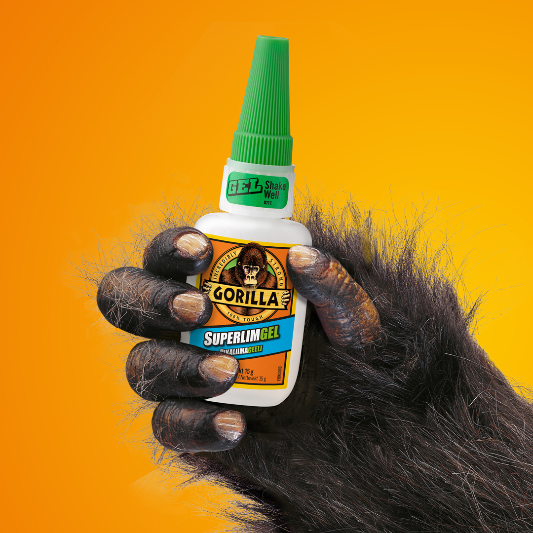 Gorilla superlim gel 15 gr - Bilde 3