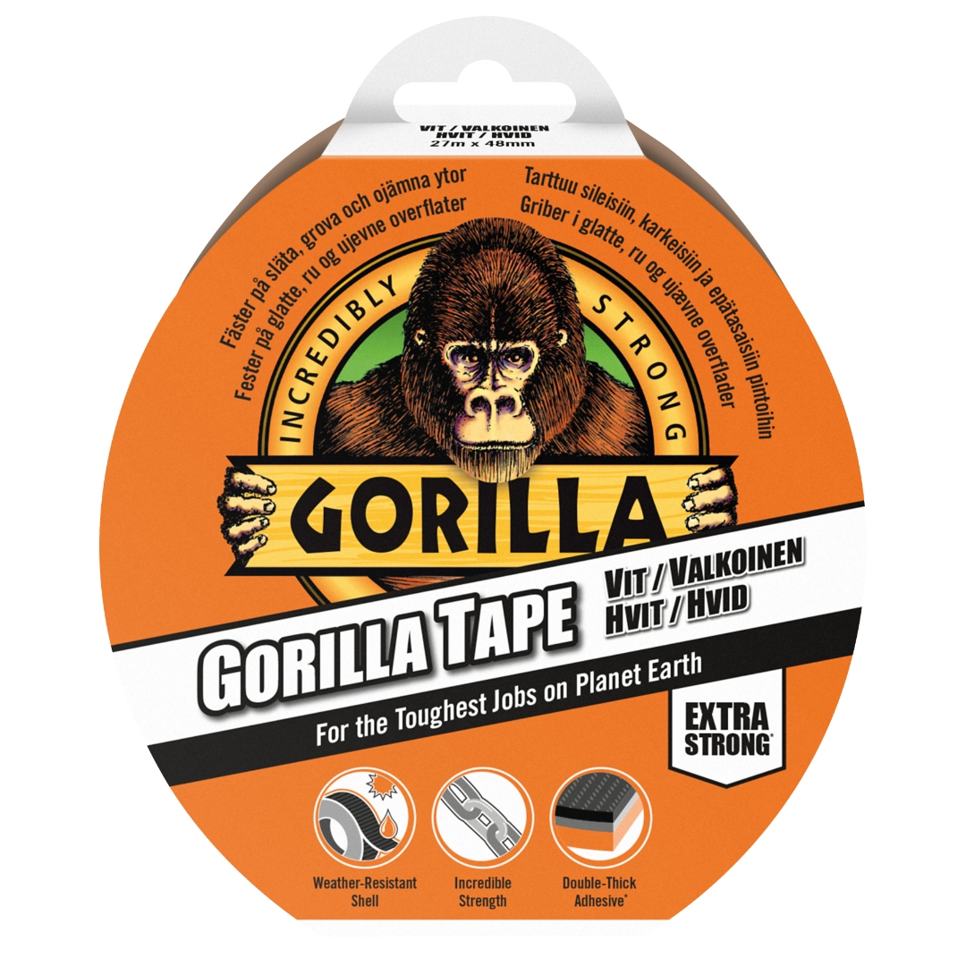 Gorilla tape white 27 m