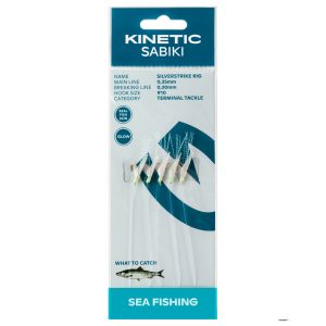 Kinetic sabiki silverstrike #12 fishskin