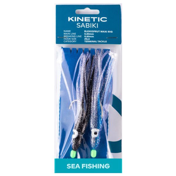 Kinetic sabiki blekksprut maxi #8/0 blue