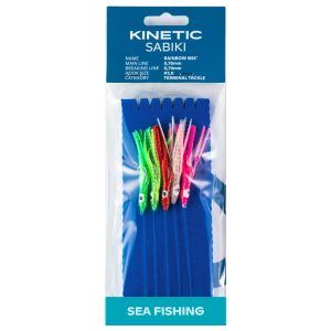 Kinetic sabiki blekksprut mini #2/0 rain