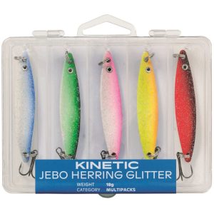 Kinetic jebo herring glitter 18g 5pcs