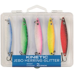 Kinetic jebo herring glitter 34g 5pcs