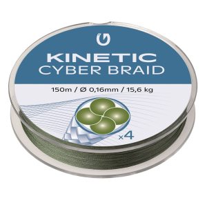 Kinetic 4 braid 150m 0,16mm/15,6kg dusty