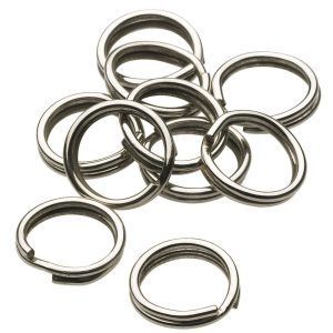 Kinetic stainless steel splitring 4mm 10