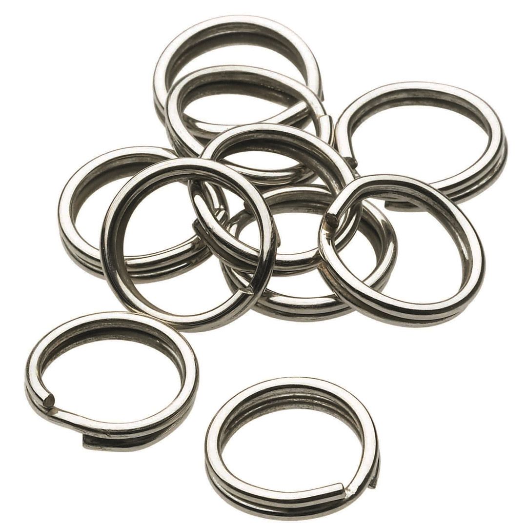 Kinetic stainless steel splitring 4mm 10