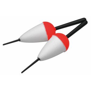 Kinetic classic float 50mm red/white 2pc