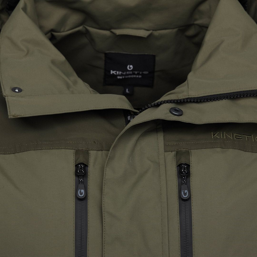 Kinetic forest jakke m army green - Bilde 3