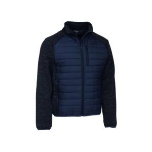 Kinetic hybrid jakke  l dark navy