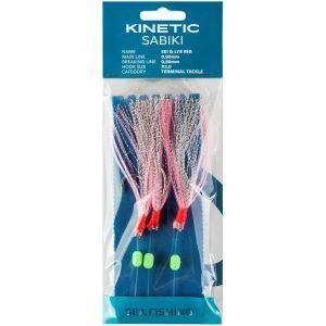 Kinetic sabiki sei & lyr #5/0 pink