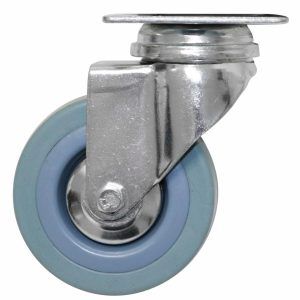 Home it dreibart møbelhjul 75 mm grå gum