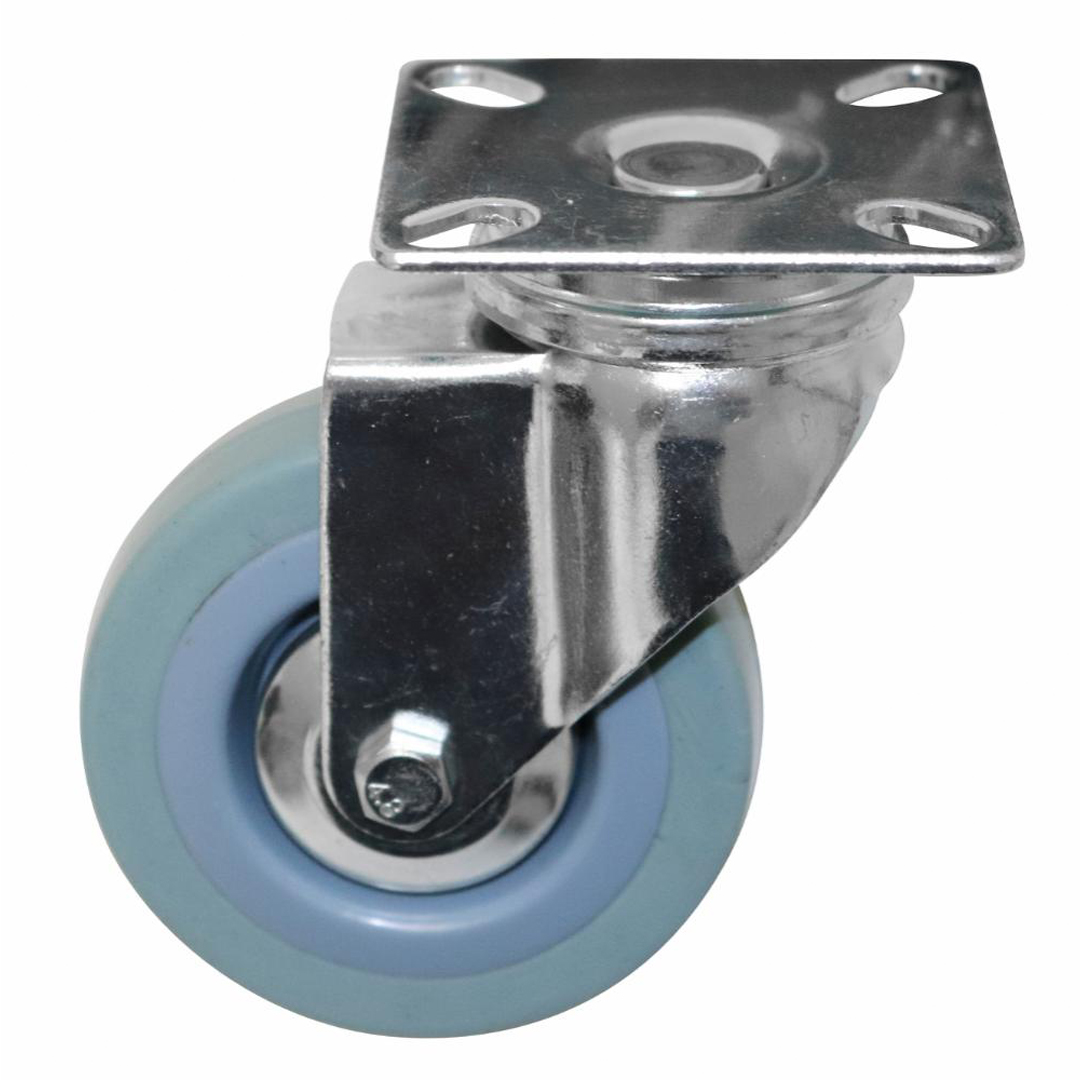 Home it dreibart møbelhjul 75 mm grå gum - Bilde 2