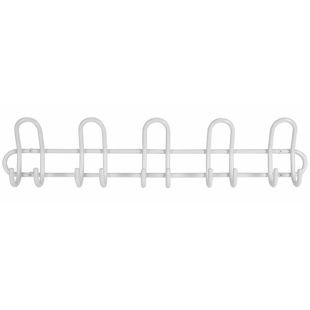 Home it knaggrekke c5 5 knagger hvit