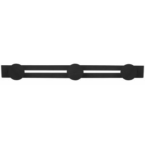 Home it knaggrekke 3 knotter sort eik