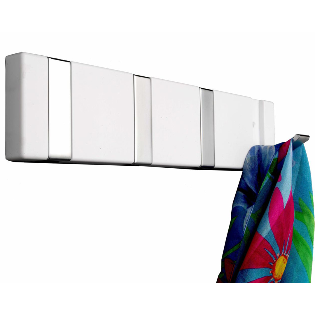 Home it knaggrekke 4 kn. flex hvit - Bilde 2