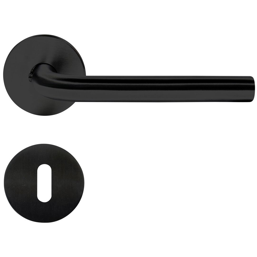 Home it dørhåndtak med l-grep 16 mm matt